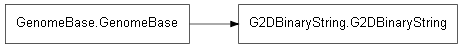 Inheritance diagram of G2DBinaryString.G2DBinaryString